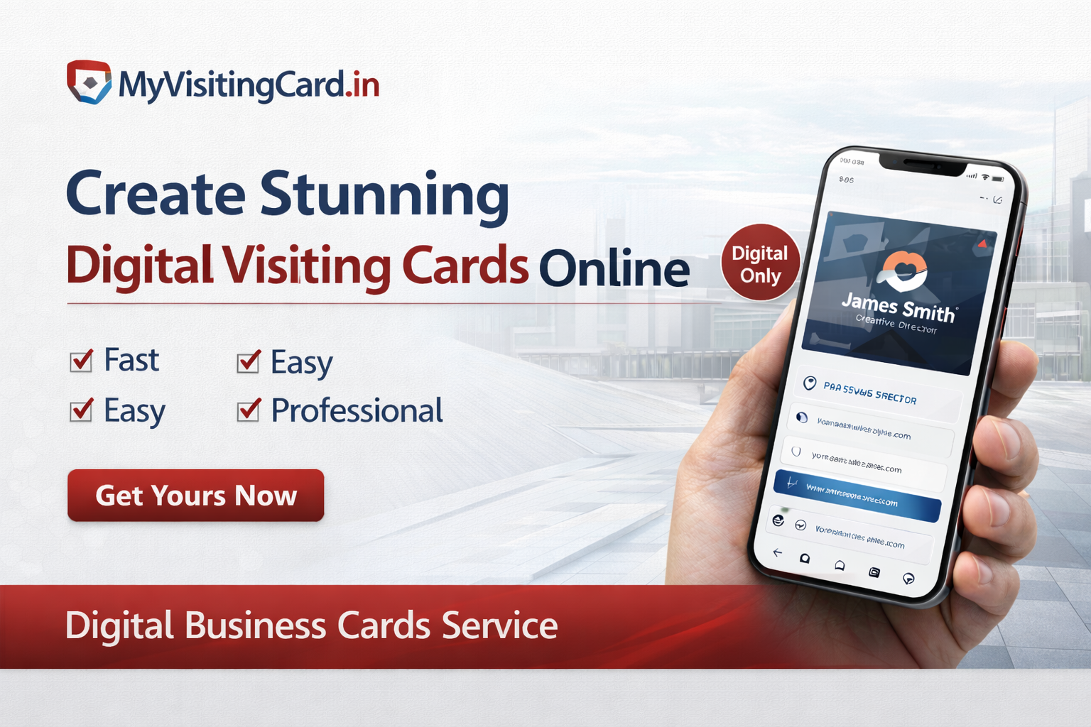 Digital Business Card Service